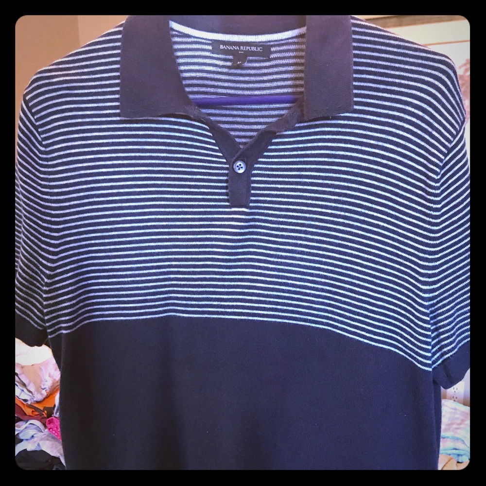 Banana Republic Blue Polo